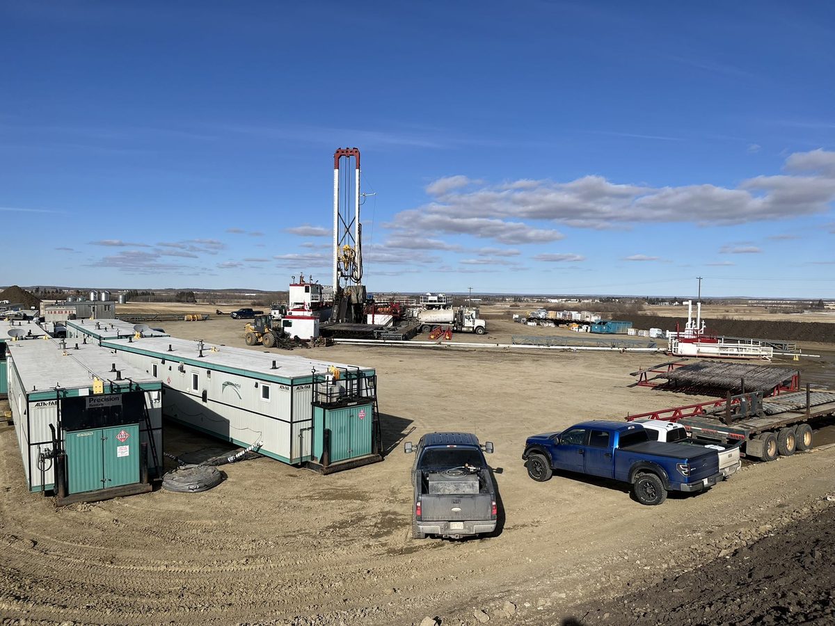 Rig and camp on location